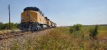 The Consist of 4 Very Brand New C44ACM's/AC4400CWM's (UP 5767,UP 5754, UP 5755, and UP 5761) All Waiting To Be Picked Up By The BNSF Railway.